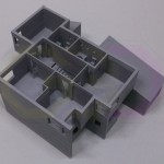 wydruk 3D - makieta domu jednorodzinnego