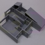 wydruk 3D - makieta domu jednorodzinnego