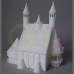 wydruk 3D - makieta zamku