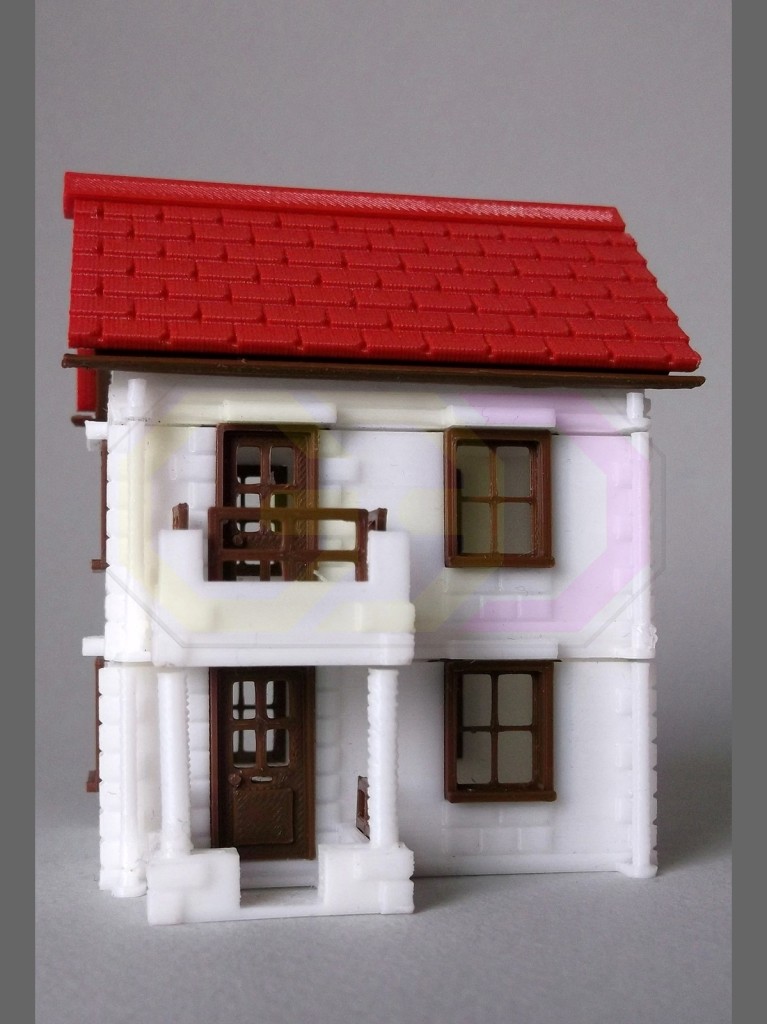 wydruk 3D - makieta domu