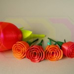 wydruk 3D - róże